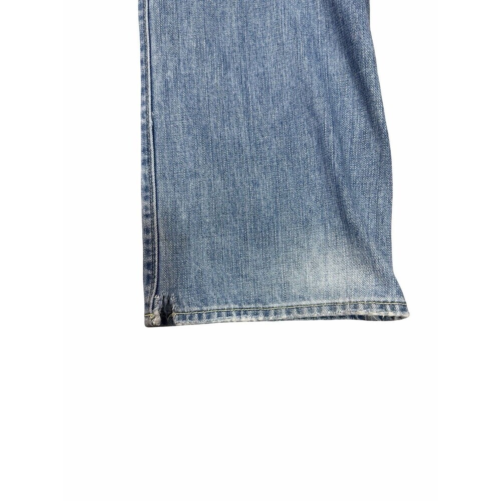 American Eagle Jeans Men's 33x34 (35x34) Original Straight Light Wash Y2K 2011 - Picture 12 of 13